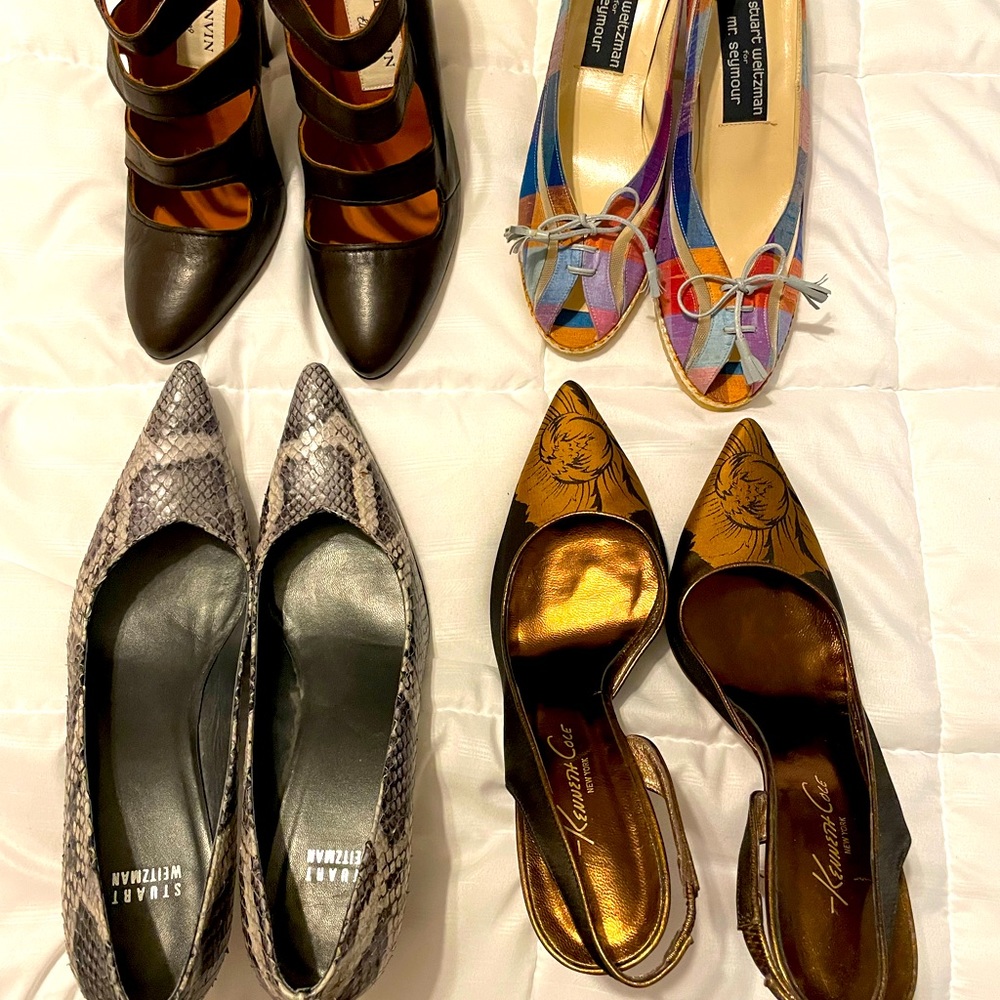 Women’s designer shoes, size 7.5 - 8